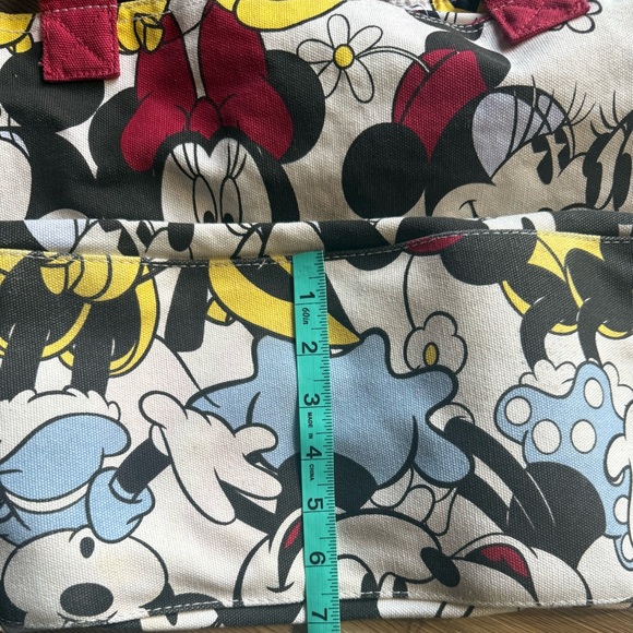 Disney Mickey and Minnie Mouse Canvas Tote Bag - Picture 8 of 8